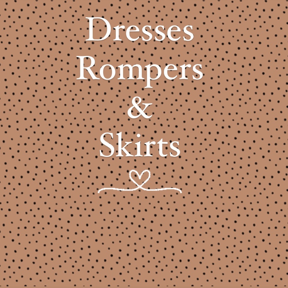 Dress, Skirts, & Rompers💕